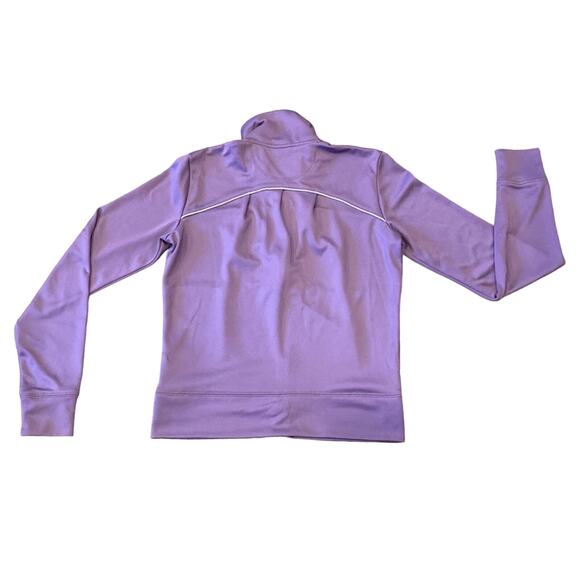 Nike Women's Lightweight Full Zip Track Jacket Light Purple Size M - Picture 2 of 10